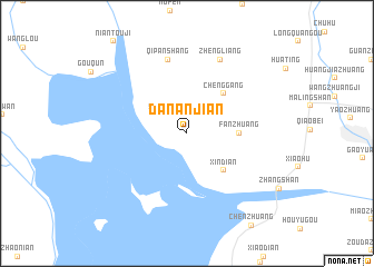 map of Dananjian