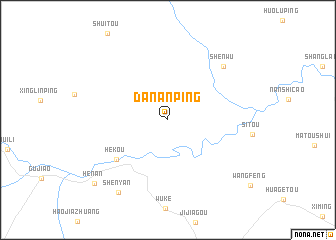 map of Dananping