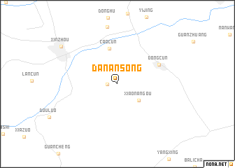 map of Danansong