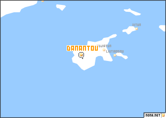 map of Danantou