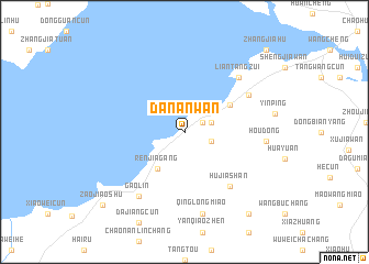 map of Dananwan