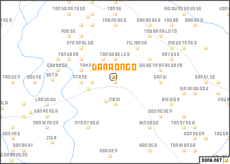 map of Danaongo