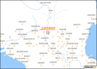 map of Danaon