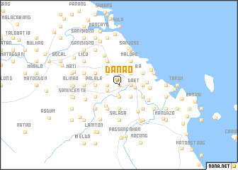 map of Danao