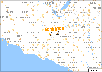 map of Danao