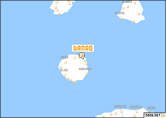 map of Danao