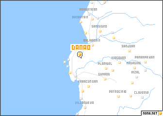 map of Danao