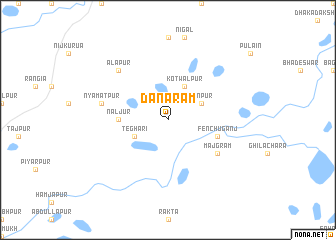 map of Danaram