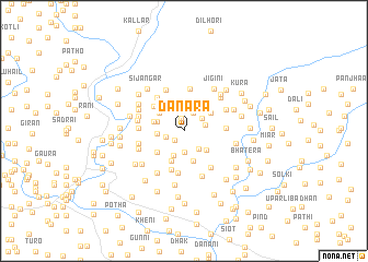 map of Danāra