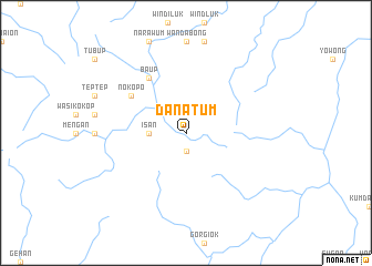 map of Danatum