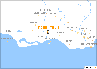 map of Danautuyu