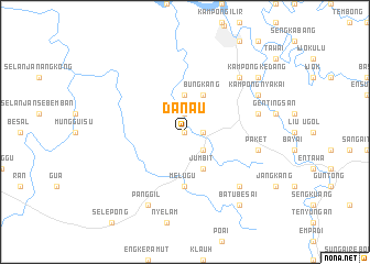 map of Danau