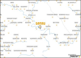 map of Danau