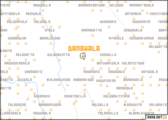 map of Danawala