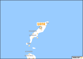 map of Dana