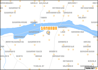 map of Dan Baba