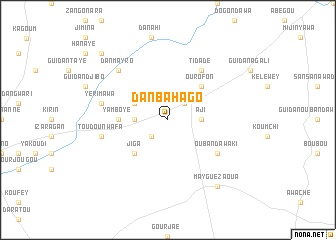 map of Dan Bahago