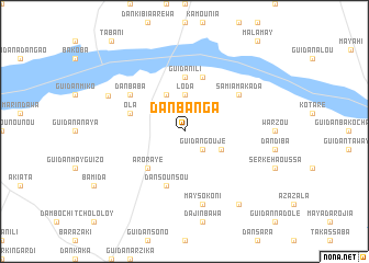 map of Dan Banga