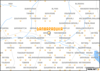 map of Dan Baraouka