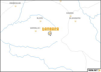 map of Dan Bara