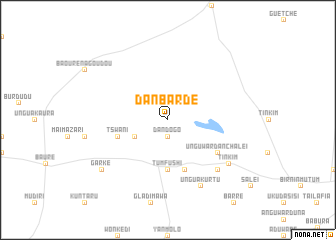 map of Dan Bardé