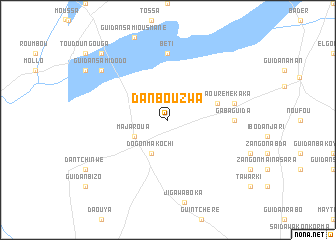map of Dan Bouzwa