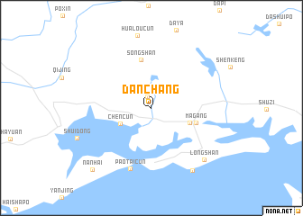 map of Danchang