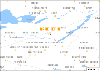 map of Danchenki