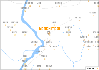 map of Danchitagi