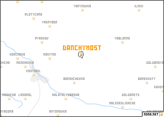 map of Danchymost