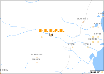 map of Dancing Pool