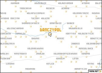 map of Danczypol