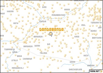 map of Danda Bānda