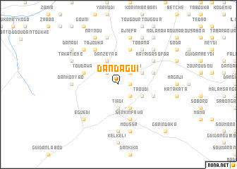 map of Dan Dagui
