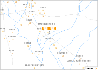 map of Dandah