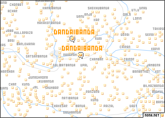 map of Dandai Bānda