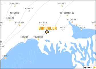 map of Dandaloa