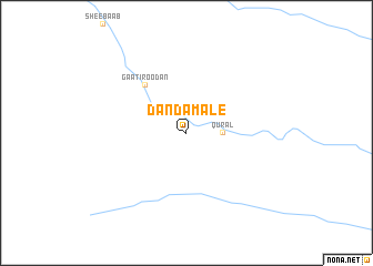map of Dandamale