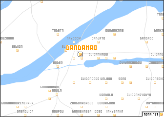 map of Dan Damao