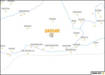 map of Dandār