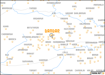 map of Dandār