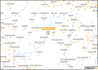 map of Dāndār