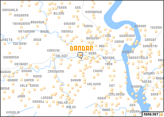 map of Dandār