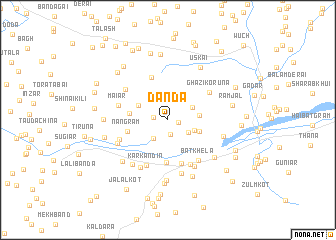 map of Danda