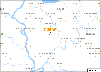 map of Dande