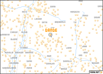 map of Dande