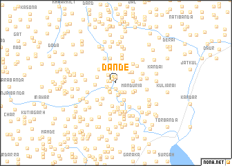 map of Dande