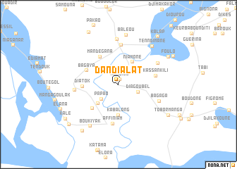 map of Dandialat