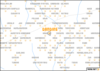 map of Dandire