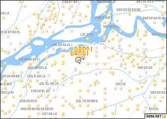 map of Dandi